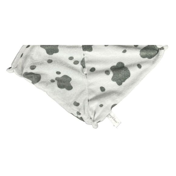 Angel Dear Cow Lovey Security Blanket White Gray Spotted Baby Soother Infant - Picture 3 of 8